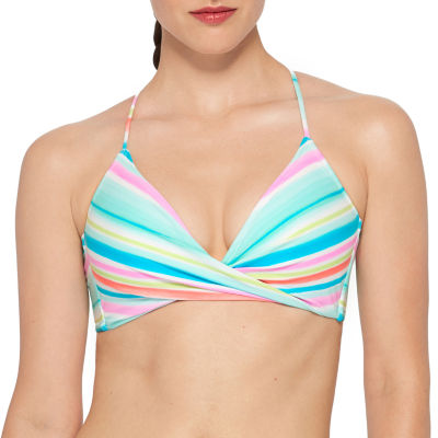 high neck bathing suit top