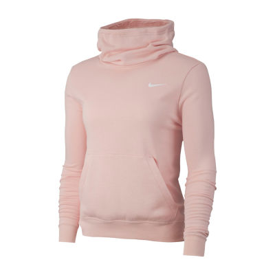 tall neck hoodie