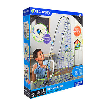 Discovery Kids Build-a-Coaster 753 Piece Custom Set New In Box 