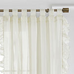 Elrene Home Fashions Bella Sheer Tab Top Curtain Panel