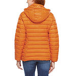 St. John's Bay Packable Water Resistant Lightweight Puffer Jacket