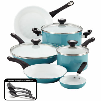 Farberware® Pure Cook 12pc. Nonstick Ceramic Cookware Set Includes