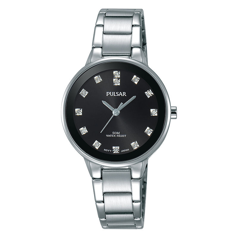 UPC 037738149183 product image for Pulsar Dress Womens Silver Tone Bracelet Watch-Prs677 | upcitemdb.com