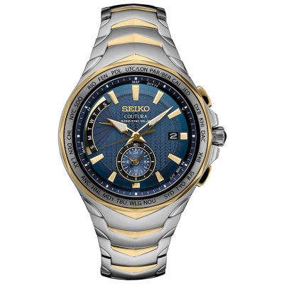 seiko coutura solar blue dial