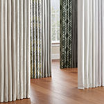 Eclipse Ambiance Lattice Draft Stopper Energy Saving 100% Blackout Grommet Top Single Curtain Panel