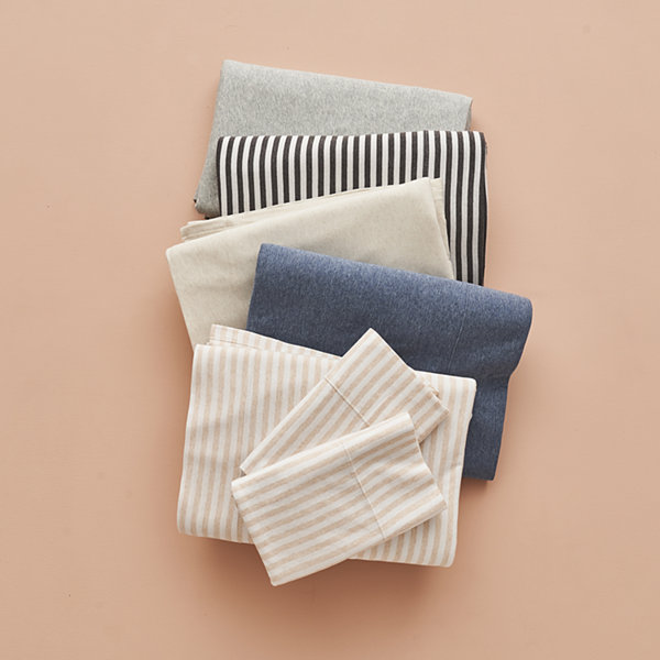Home Expressions Jersey Sheet Set