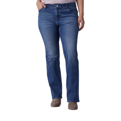 lee midrise bootcut jeans