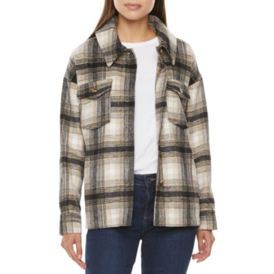 womens plaid shacket