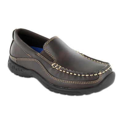 boys slip on dress shoes