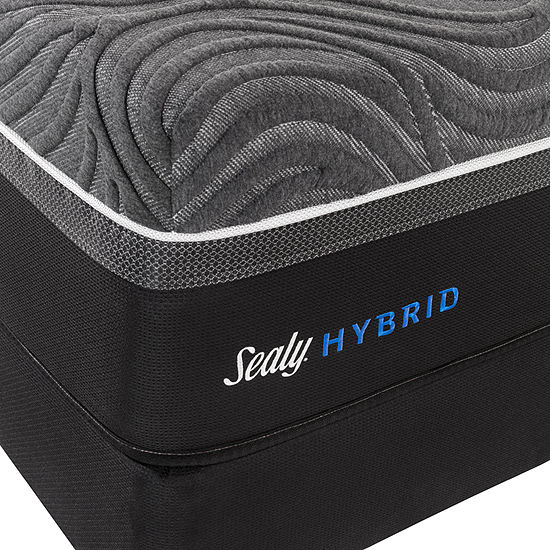 Sealy® Hybrid Silver Chill Firm - Mattress + Box Spring