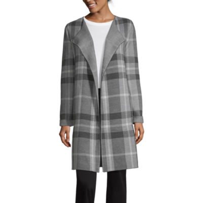 coatigan plaid