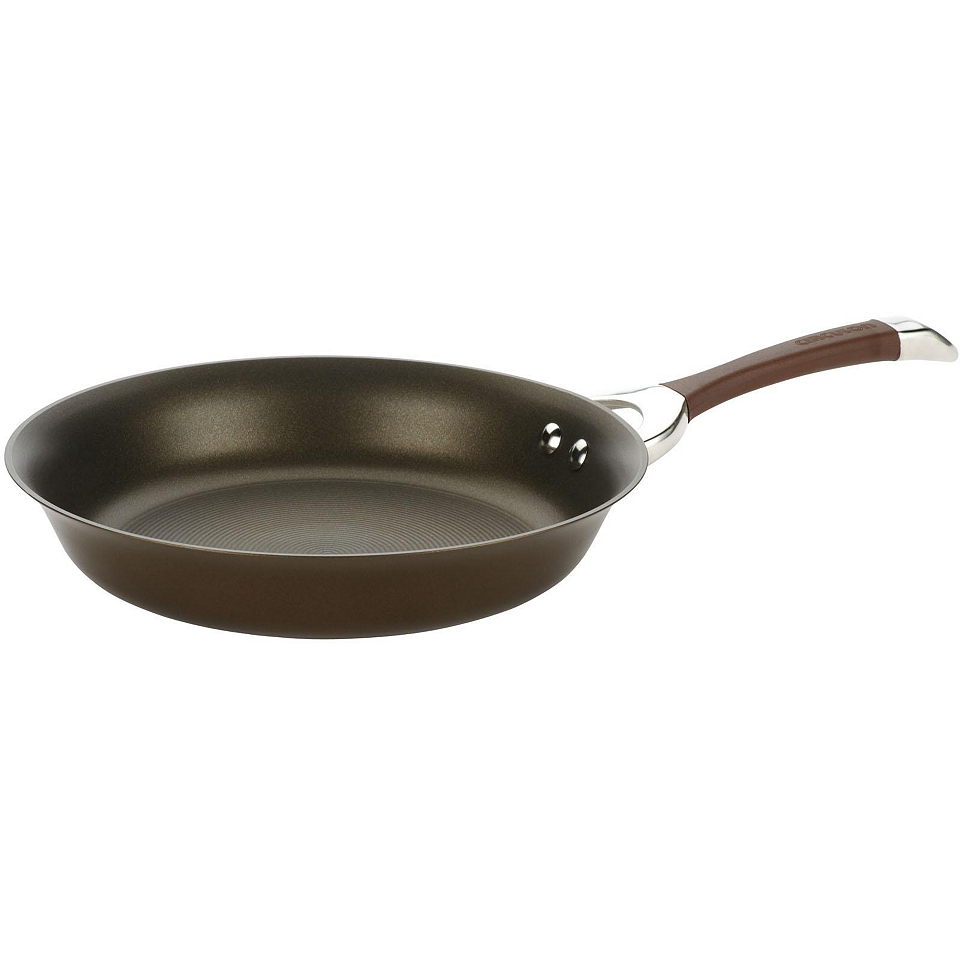 Circulon Symmetry 11 Hard Anodized Open Skillet, Chocolate (Brown)