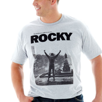 Rocky Arms Up Graphic Tee-big & Tall – Browsexs