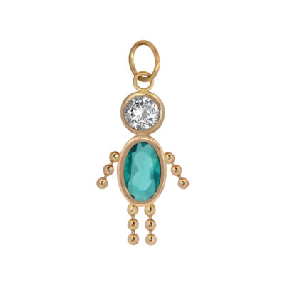 10K Gold December Birthstone Babies Boy Charm JCPenney