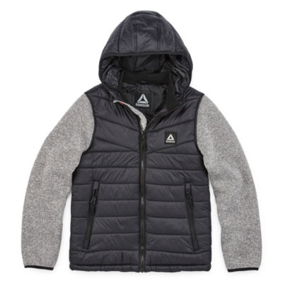 boys puffer vest with hood