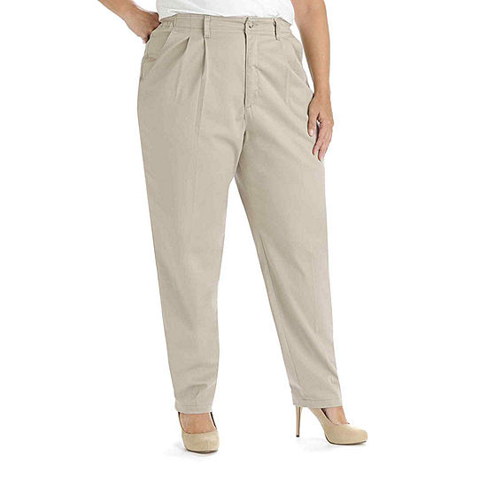 Lee Side Elastic Twill Pants Plus JCPenney