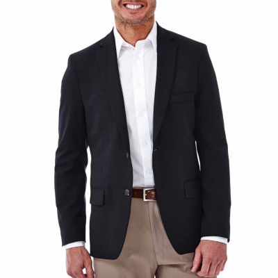 Haggar Classic Fit In Motion Blazer, Color: Midnight - JCPenney