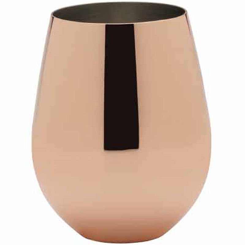 UPC 044228036410 product image for Towle Copper Plated Stemless Wine Glass 18oz Wine Glass | upcitemdb.com