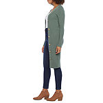 Bold Elements Womens Long Sleeve Two-Way Cardigan
