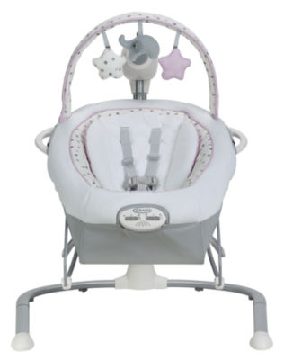 graco duet sway lx swing with portable bouncer assembly