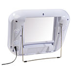 Sharper Image J1025 Lighted Makeup Mirror With Bluetooth