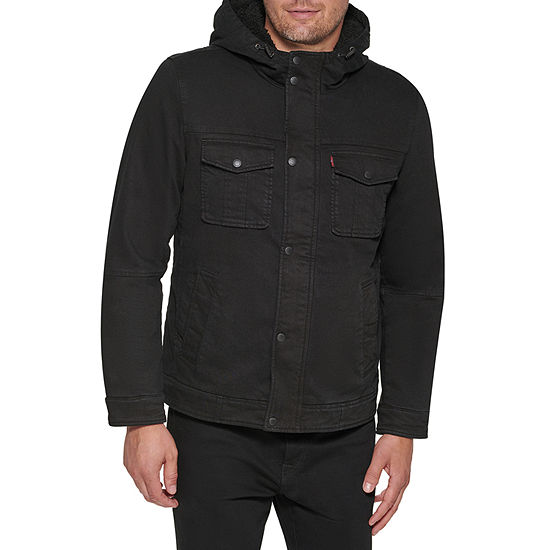 Levi's Mens Hooded Midweight Field Jacket