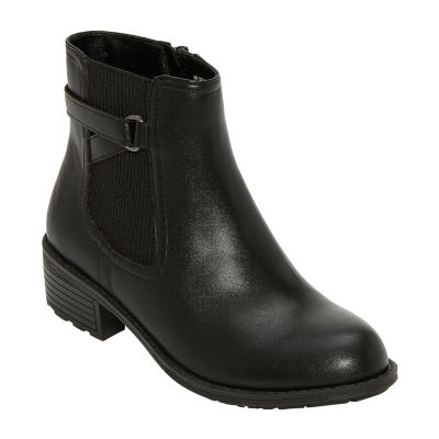 st john's bay womens yosemite lace up boots block heel