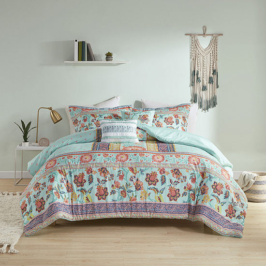 Intelligent Design Eliza Boho Printed Comforter Set