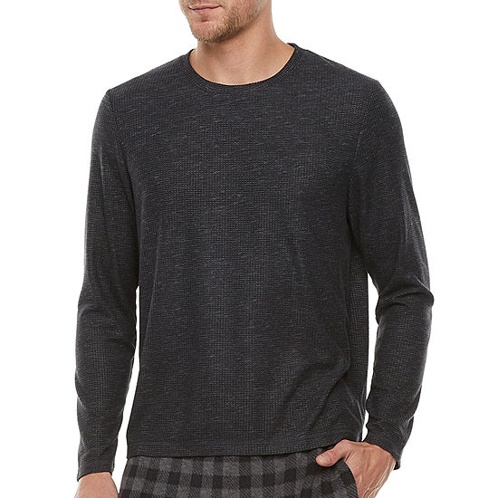 Ande Fuzzy Luxe Mens Pajama Top Long Sleeve
