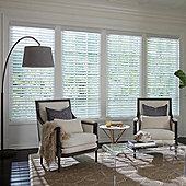 CUSTOM CUT Sizes Home Decorators White Cordless 2" Premium Faux Wood Blinds 