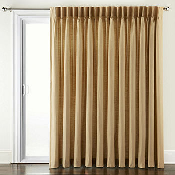 Jcpenney Home Supreme Thermal Energy, Patio Door Pinch Pleated Sheers
