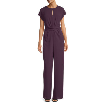 eggplant color jumpsuit