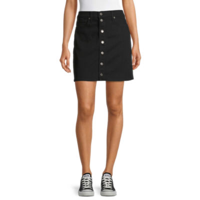jcpenney jean skirt