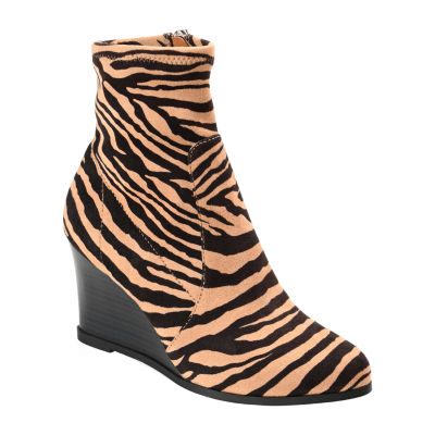 arizona womens cadman booties block heel