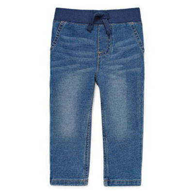 Okie Dokie Baby Boys Straight PullOn Pants