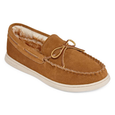 Rockport® Suede Bow Moccasin Slippers JCPenney