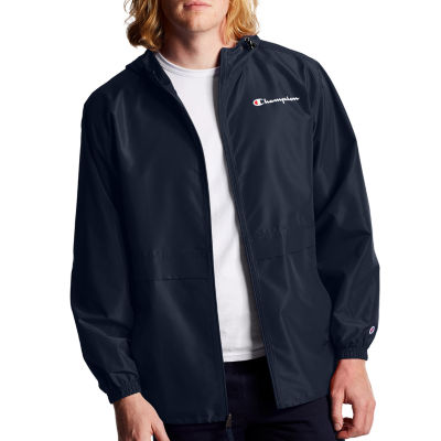 black champion windbreaker