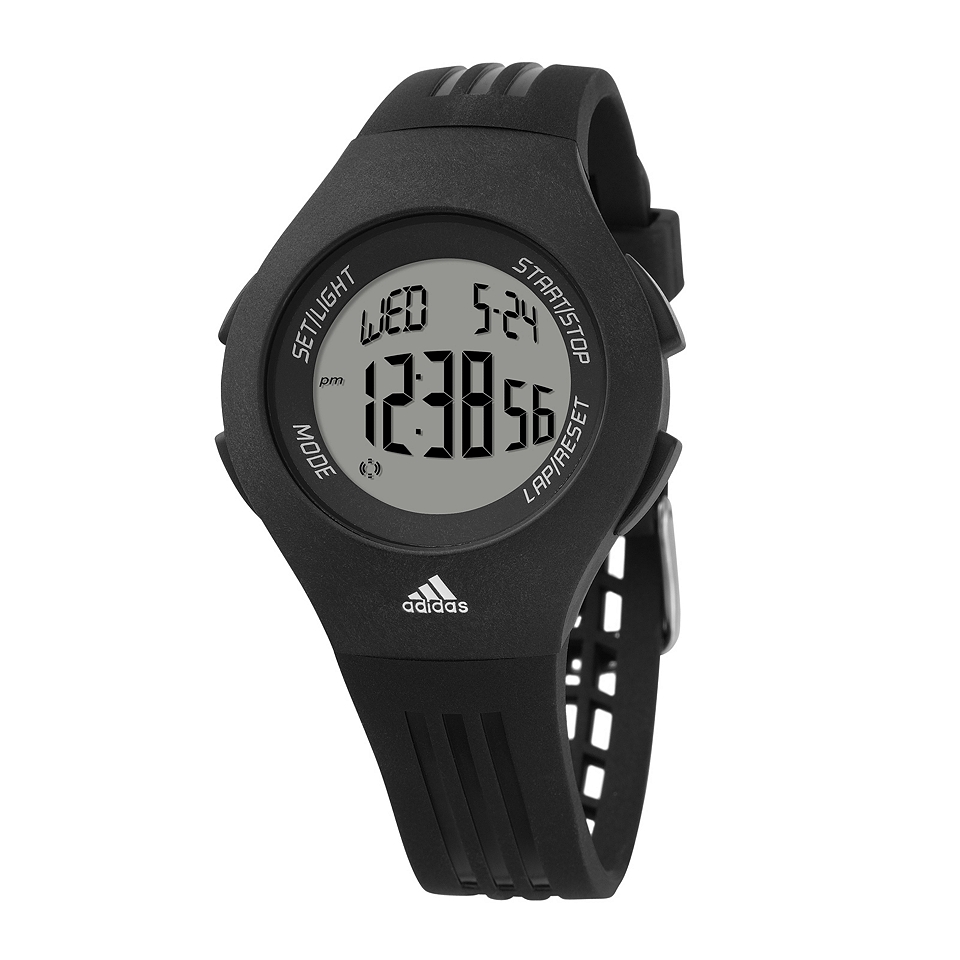 Adidas Furano Mens Black Digital Chronograph Sport Watch