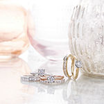 Womens 1 CT. T.W. Genuine Diamond 10K White Gold Solitaire Bridal Set