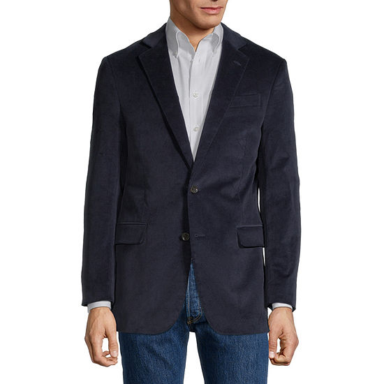 Stafford Corduroy Mens Stretch Classic Fit Sport Coat - JCPenney