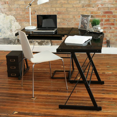 Home Office L Shaped Corner Computer Desk