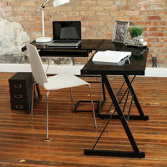 Home Office L Shaped Corner Computer Desk