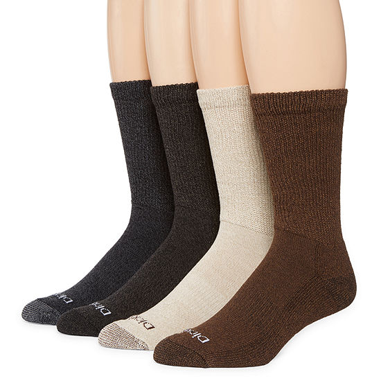 Dickies® 4-pk. Moisture Control Wide Leg Comfort Crew Socks