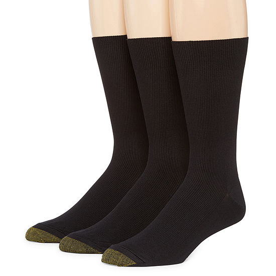 Gold Toe® 3-pk. Dress Metropolitan Crew Socks - JCPenney