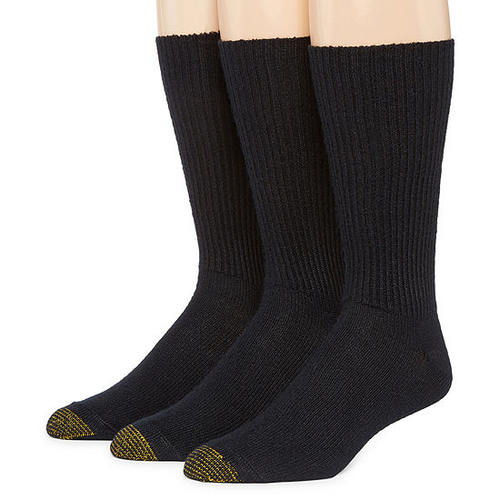 Gold Toe® 3-pk. Fluffies® Casual Acrylic Crew Socks - JCPenney