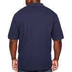 IZOD Big and Tall Mens Regular Fit Short Sleeve Polo Shirt