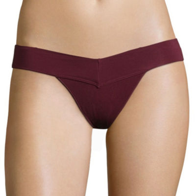 Flirtitude Seamless V Waist Thong JCPenney