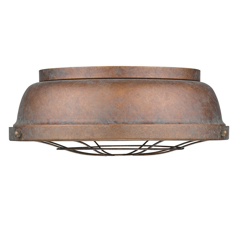 Bartlett Flush Mount, Brown
