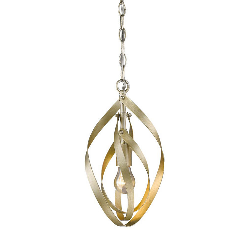 Nicolette Mini Pendant In White Gold, Yellow