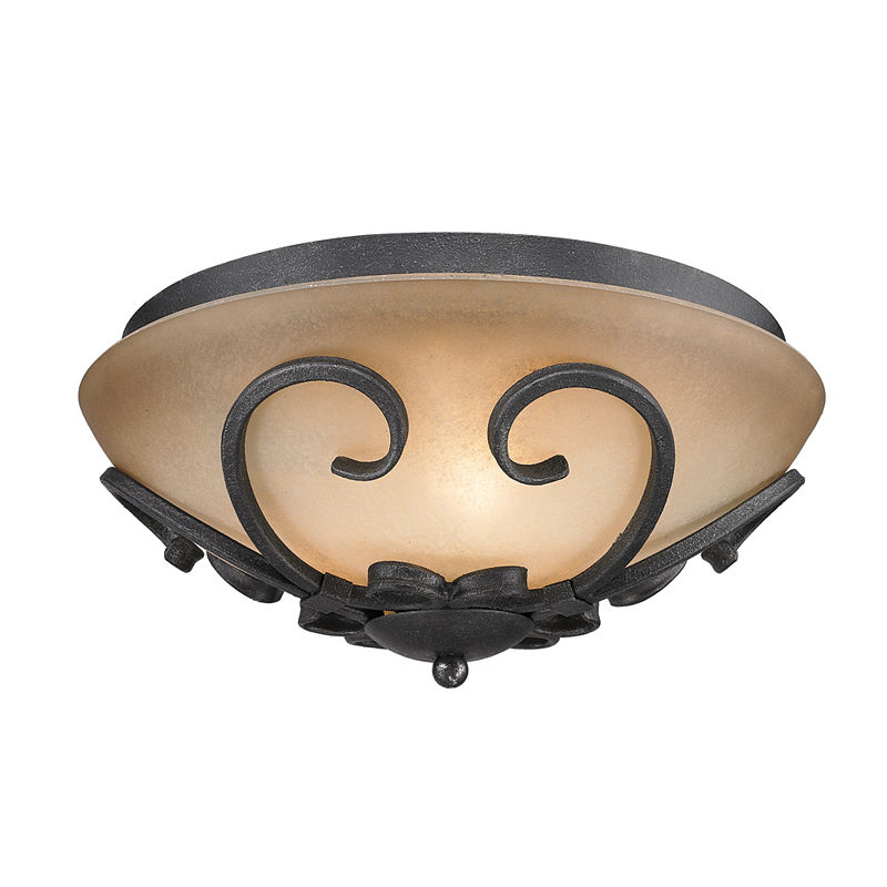 Flush Mount Lighting, Black